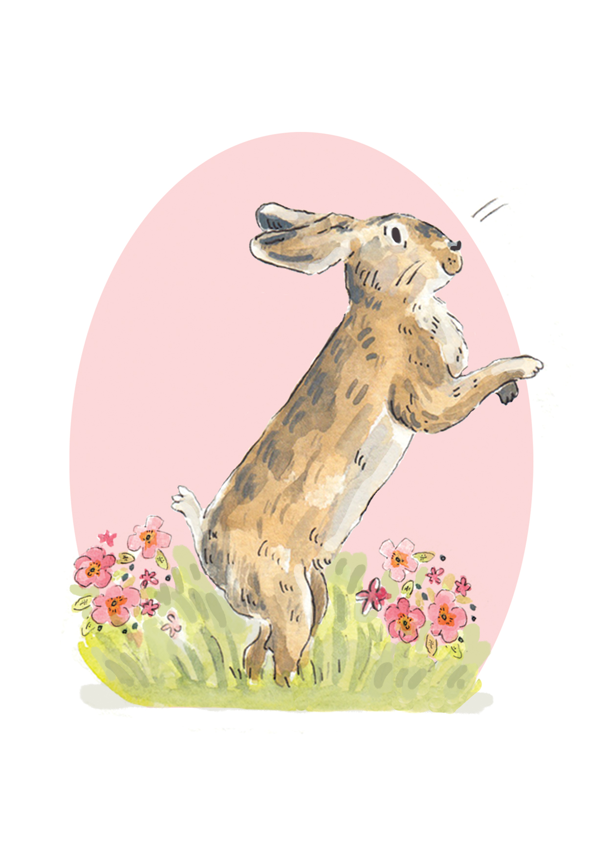 Hare Greetings Card - Image 4
